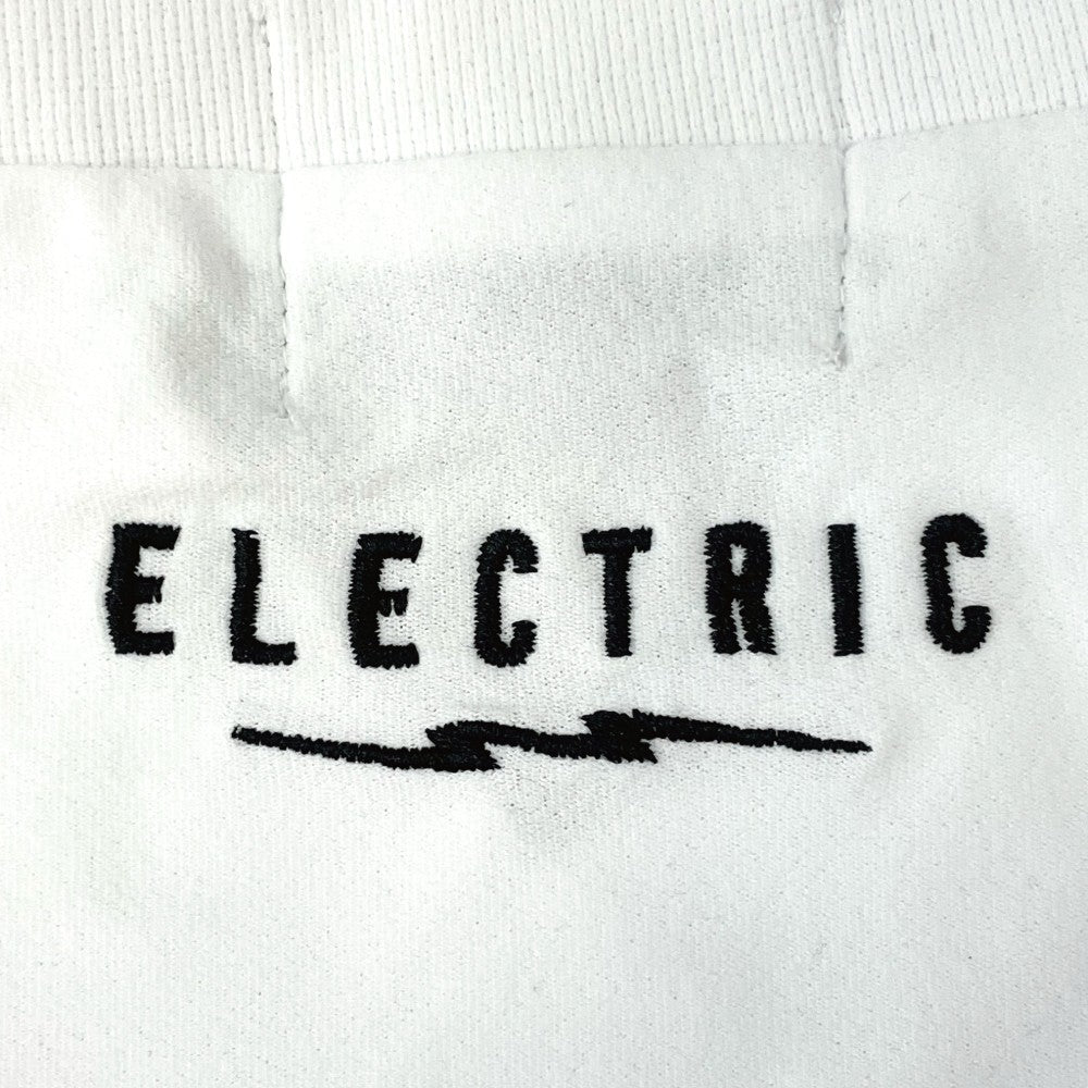 ONE POINT GOLF LOGO DRY CROSS COLLAR MOCK NECK S/S TEE - WHITE