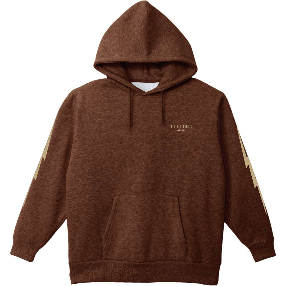 UNDERVOLT HOOD - DARK BROWN × BEIGE