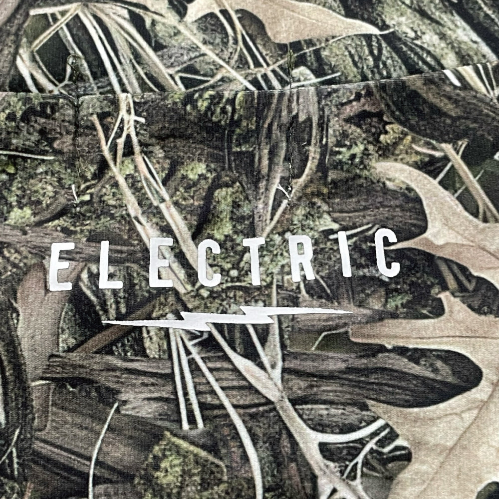 GOLF LOGO DRY MOCK NECK L/S TEE - TREE CAMO