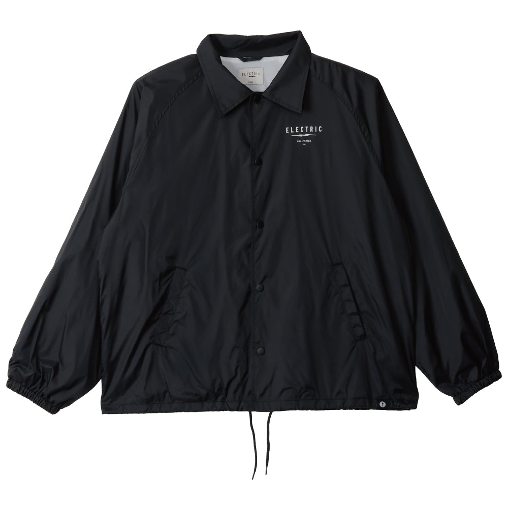 V.E COACH JACKET - BLACK