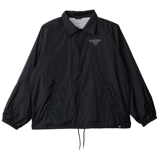 V.E COACH JACKET - BLACK