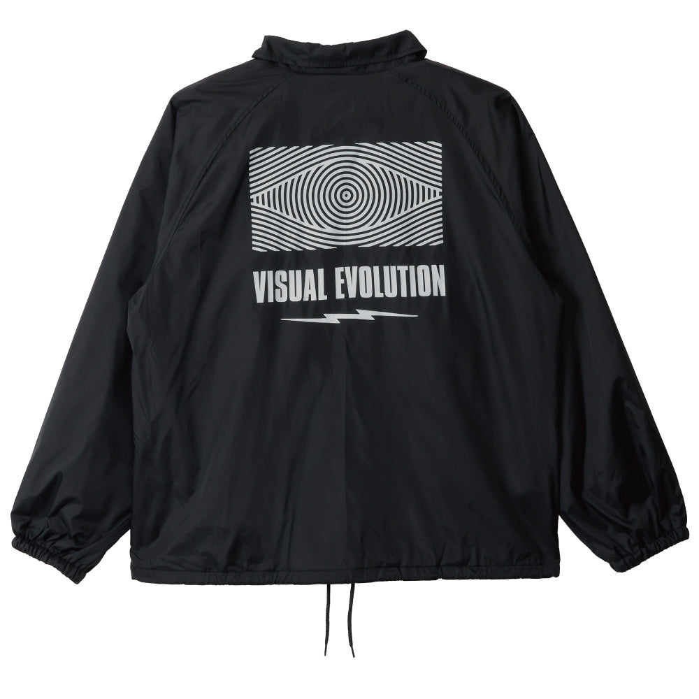 V.E COACH JACKET - BLACK