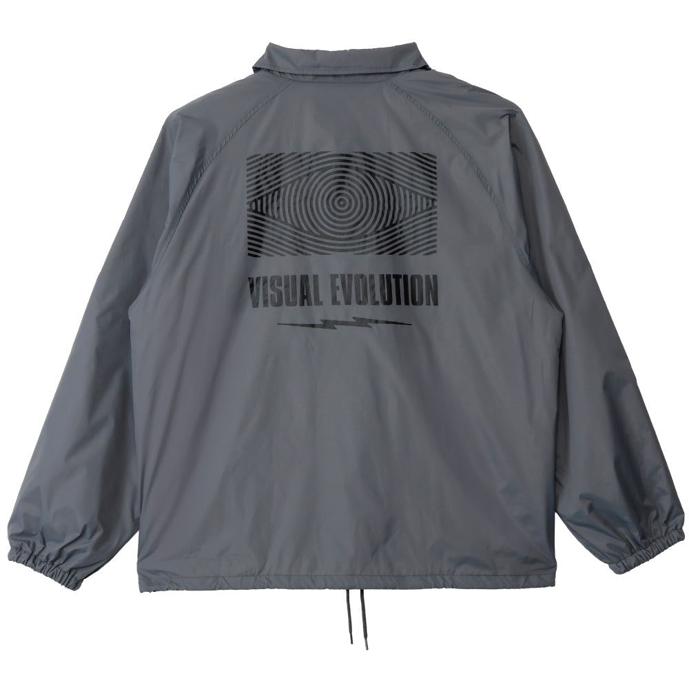 V.E COACH JACKET - CHARCOAL