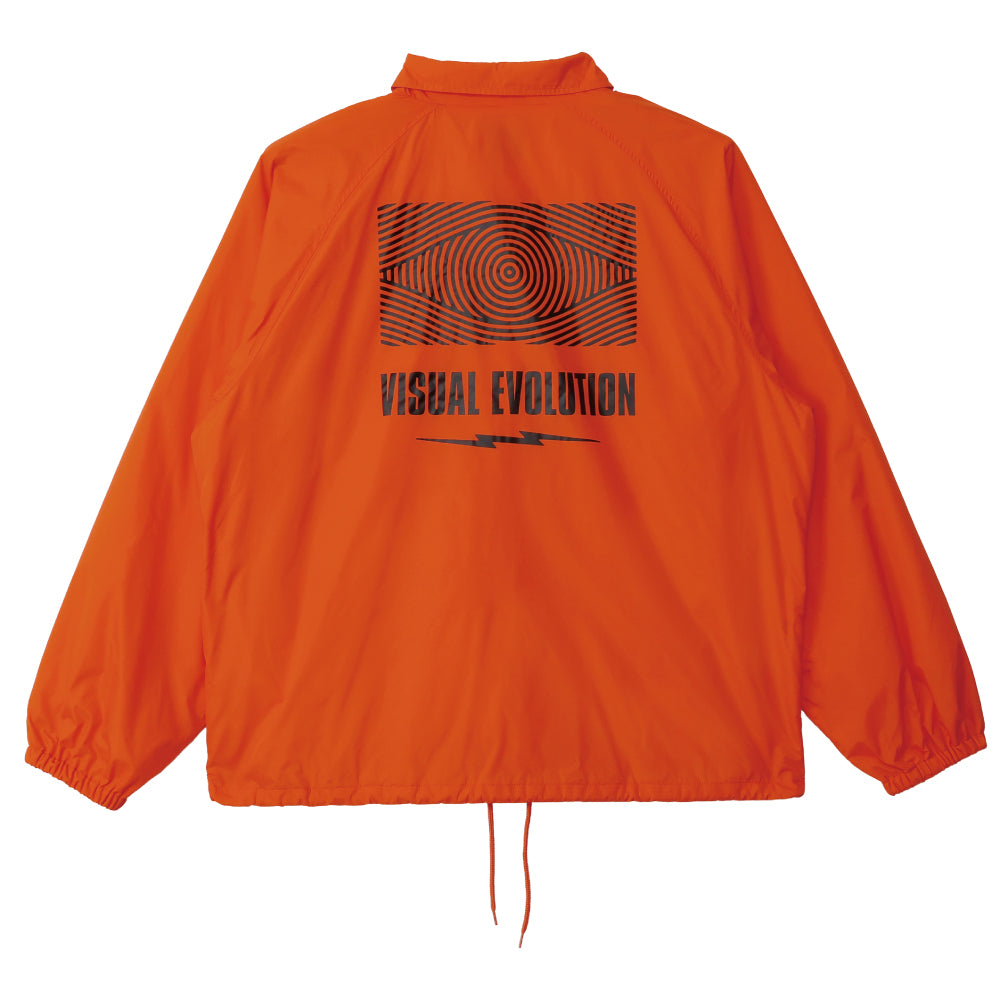 V.E COACH JACKET - ORANGE