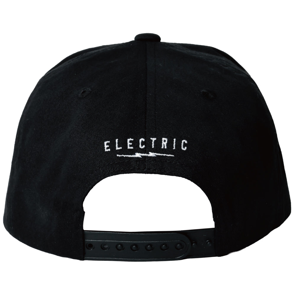 VISUAL NOISE BASEBALL CAP - BLACK