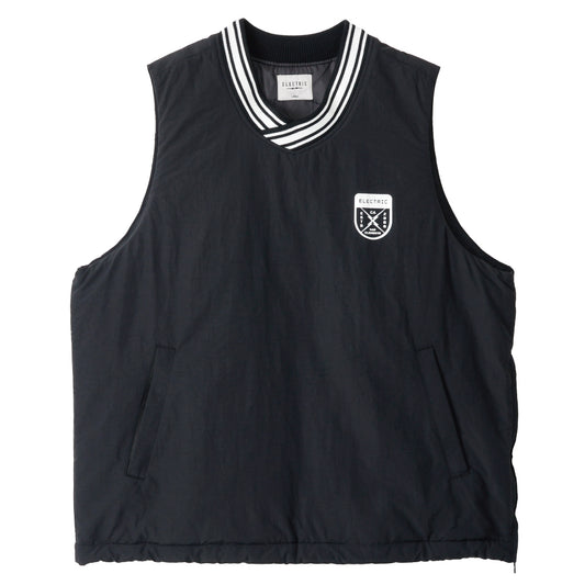 X VOLT NYLON PULLOVER VEST - BLACK