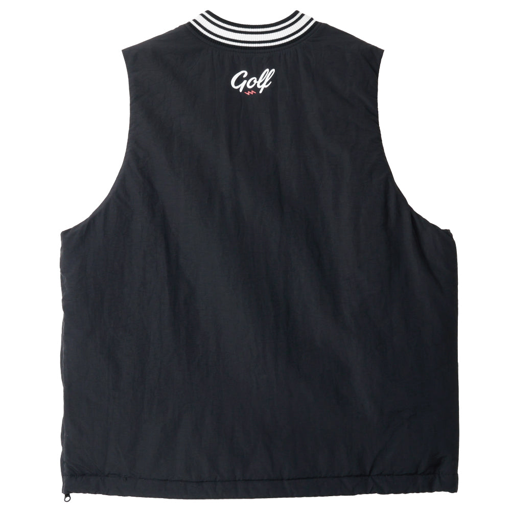 X VOLT NYLON PULLOVER VEST - BLACK