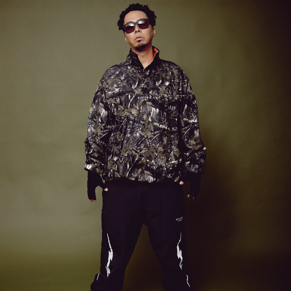 NYLON FLEECE REVERSIBLE - TREE CAMO