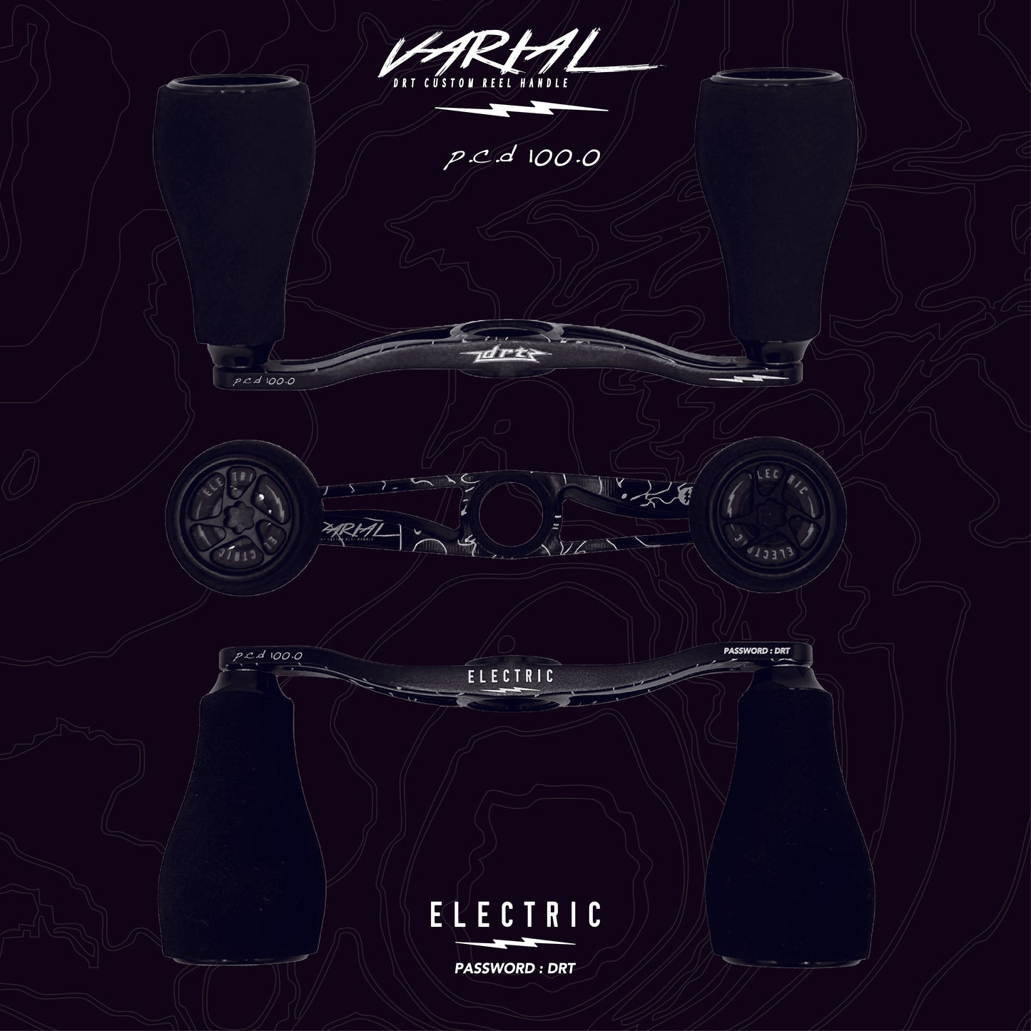 【ELECTRIC×DRT】VARIAL HANDLE 100 + DRY L/S TEE SET【※お一人様1点限り】