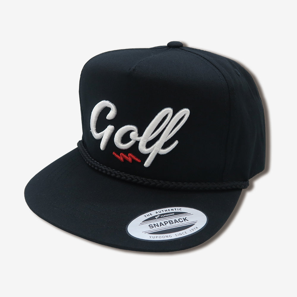GOLF CAP - BLACK
