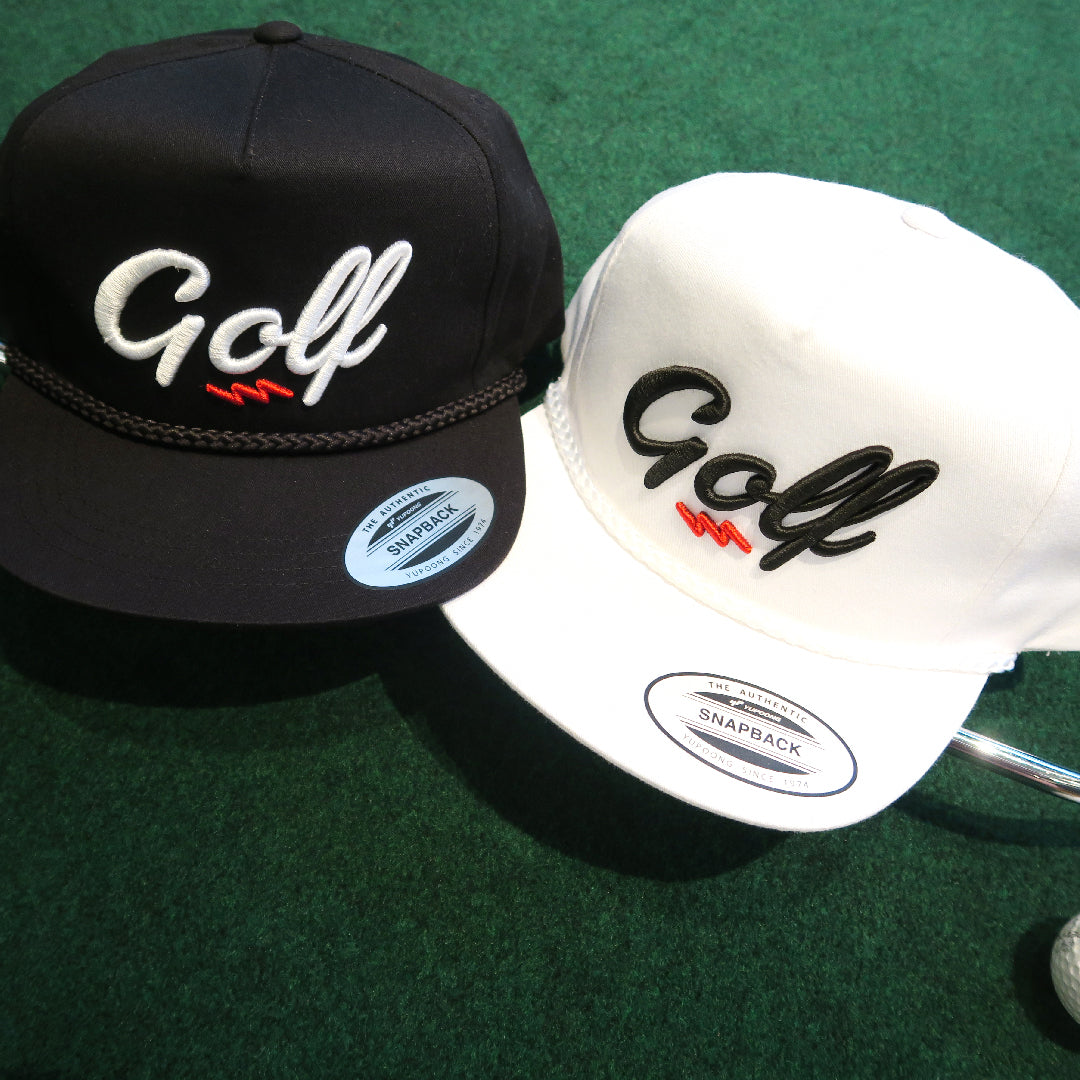GOLF CAP - BLACK