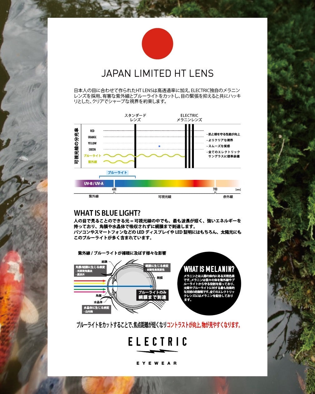 JJF12 - ELECTRIC エレクトリック サングラス 日本公式 偏光レンズ