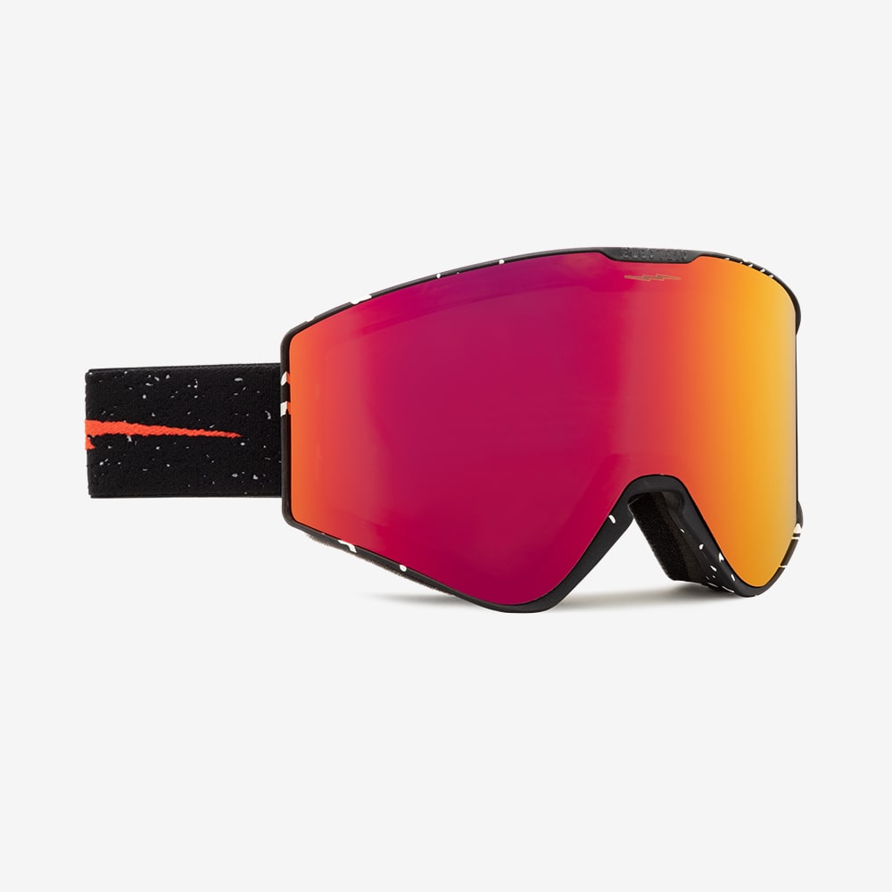 KLEVELAND Ⅱ  MATTE SPECKLED BLACK - AUBURN RED  CONTRAST