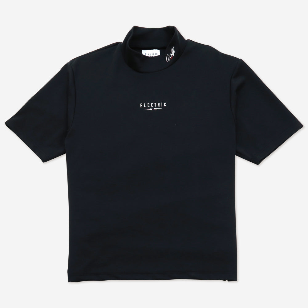 UNDERVOLT MOCK NECK S/S TEE - BLACK